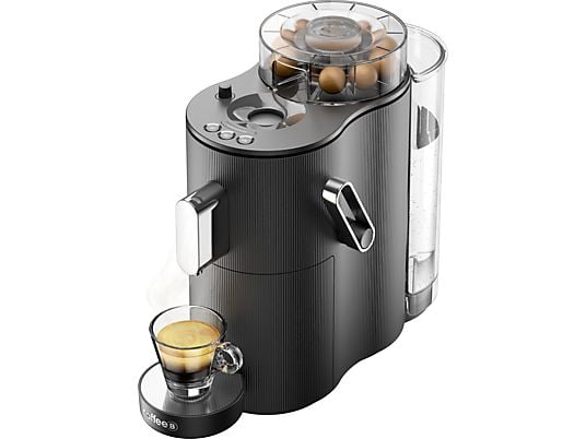 COFFEE B Globe - Kaffeemaschine (Schwarz)