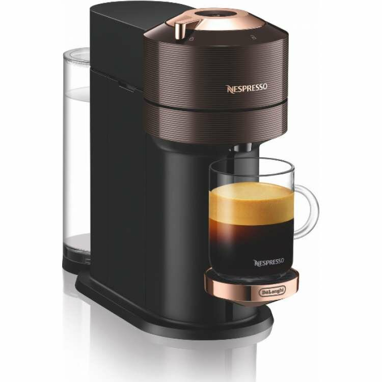 Ekspres na kapsułki DE LONGHI-NESPRESSO Vertuo Next ENV120.BW Premium Brązowy
