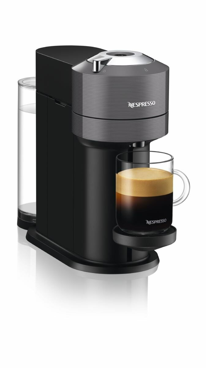 Ekspres na kapsułki De LONGHI-NESPRESSO Vertuo Next ENV120.GY Szary