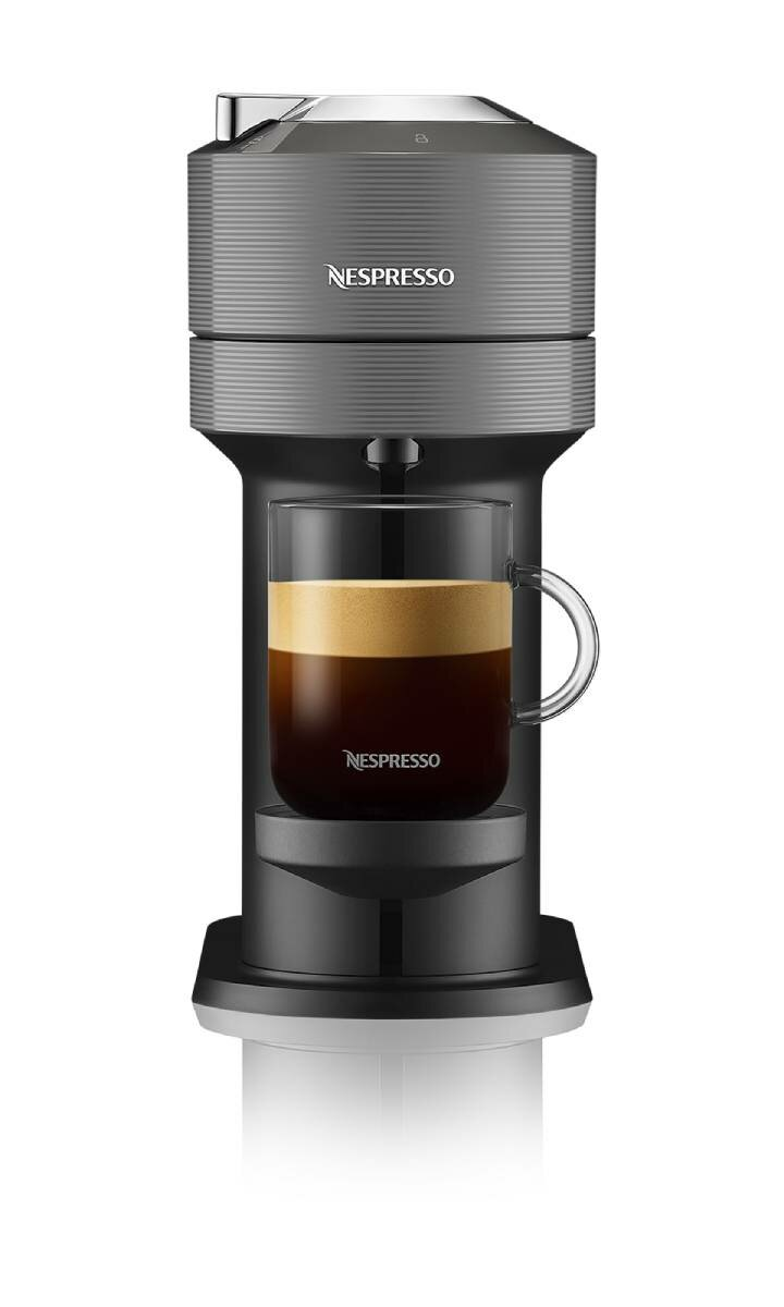 Ekspres na kapsułki De LONGHI-NESPRESSO Vertuo Next ENV120.GY Szary