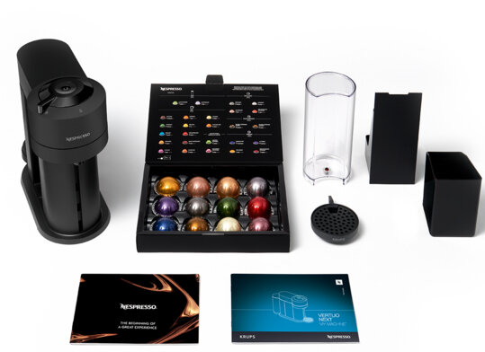 Ekspres na kapsułki KRUPS-NESPRESSO Vertuo Next XN910N Czarny