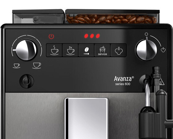 Ekspres ciśnieniowy MELITTA F27/0-100 Avanza Szczotkowane Aluminium