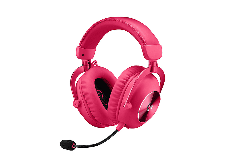 Słuchawki Logitech G Pro X2 Lightspeed Różowe (981-001275)
