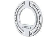 Uchwyt na palec GUESS MagSafe Ring stand Srebrny GUMRSALDGS