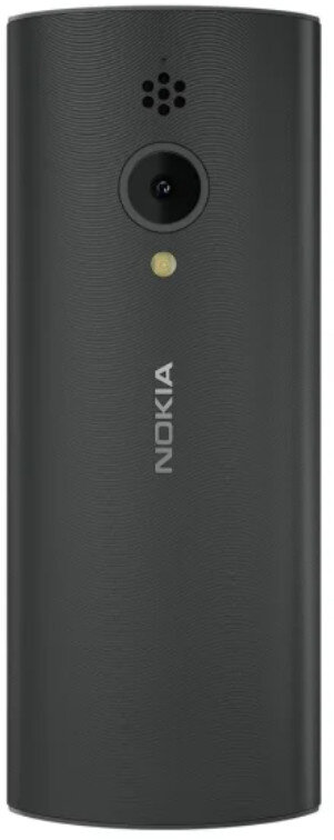 Czarny tył telefonu Nokia z aparatem i logo marki.