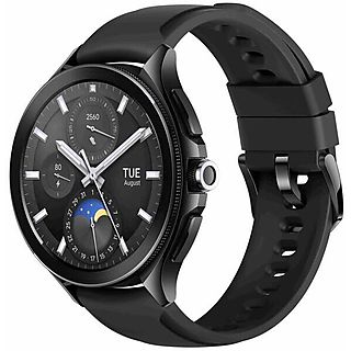 Smartwatch XIAOMI Watch 2 Pro 46mm Bluetooth Czarny z paskiem z fluorokauczuku w kolorze czarnym