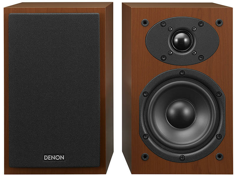 Wieża DENON D-M41 Czarny/Wiśnia