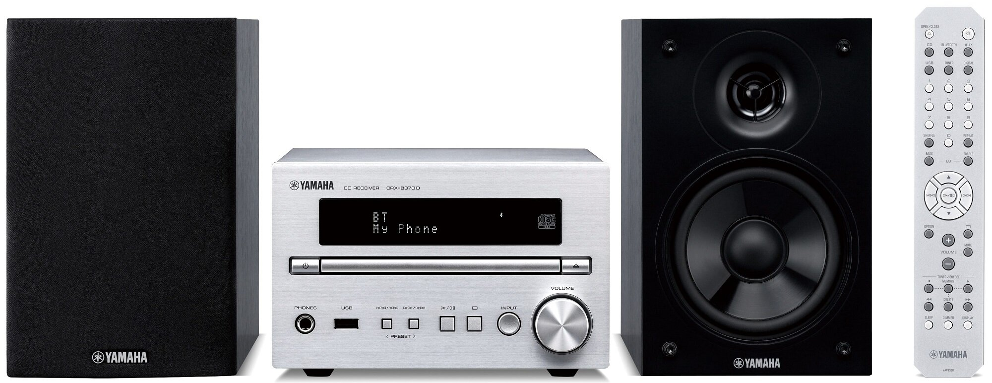 Wieża YAMAHA Pianocraft MCR-B270D Srebrny/czarny