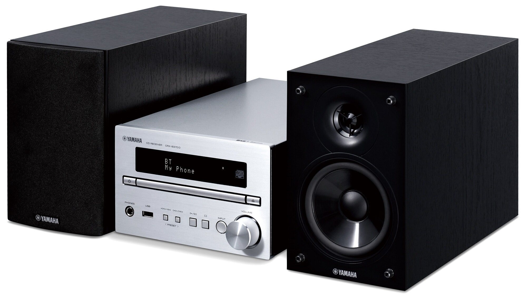 Wieża YAMAHA Pianocraft MCR-B270D Srebrny/czarny