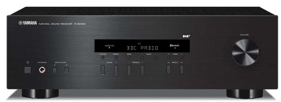 Zestaw stereo YAMAHA R-S202D Czarny + Nova 8 Czarny