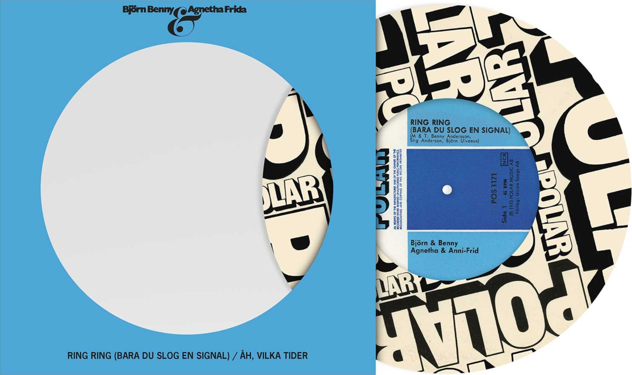 ABBA - Ring (Swedish) / Eh, Vilka Tider (Picture Disc) (Limited Edition) (Vinyl SP (7" kislemez))