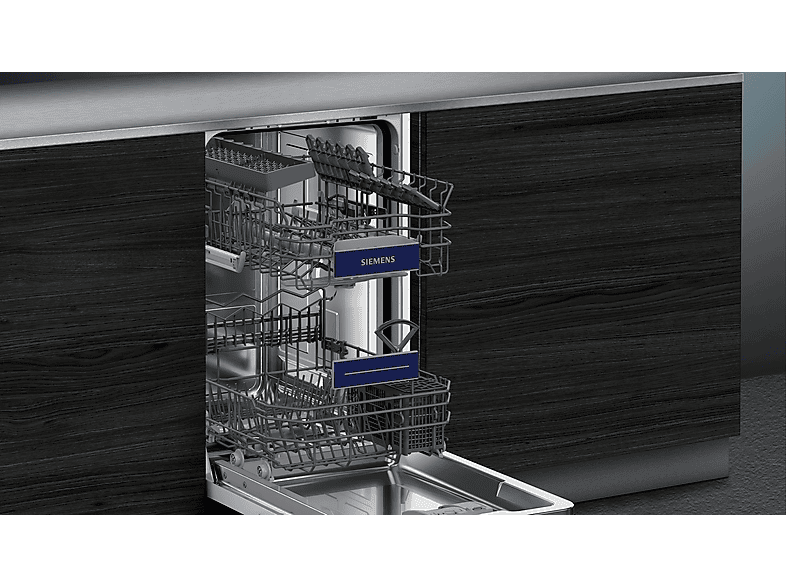 Siemens SR53HS74KE iQ300 Geschirrspüler (integrierbar, 448 mm breit, 44 dB(A), E, Edelstahl) — Foto 3 von 5