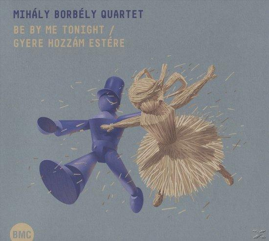 Album borító két stilizált táncoló figurával. Az egyik kék, a másik barna, mindkettő világoskék háttéren.
