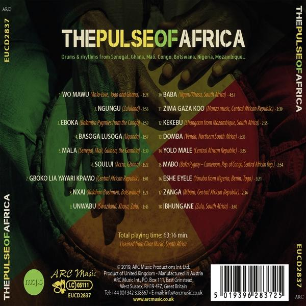 CD-Cover mit Text, darunter Titel und eine Weltkarte.