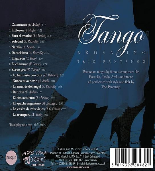 CD-Cover mit Text, Noten und den Beinen einer Frau mit Absätzen.