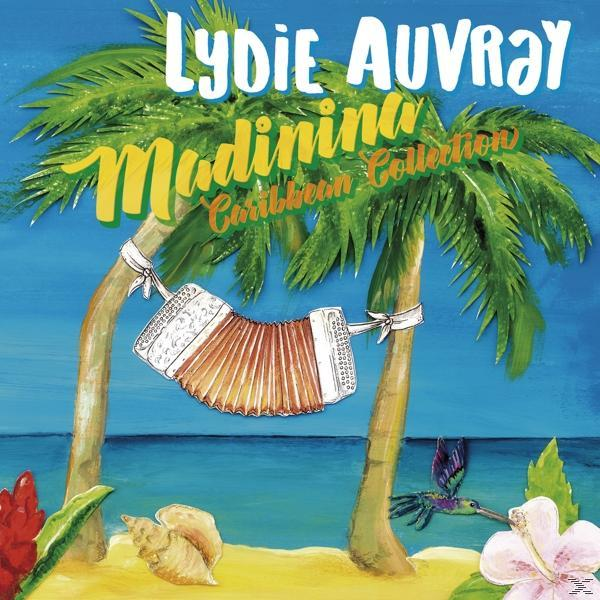 Albumcover mit Palmen und Akkordeon.