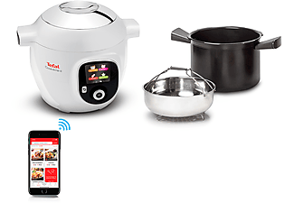 TEFAL Cook4me Akıllı Çoklu Pişirici, Multicooker, Yüksek Basınçlı Pişirici