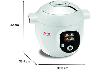 TEFAL Cook4me Akıllı Çoklu Pişirici, Multicooker, Yüksek Basınçlı Pişirici_2