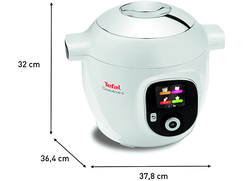 TEFAL Cook4me Akıllı Çoklu Pişirici, Multicooker, Yüksek Basınçlı Pişirici_2