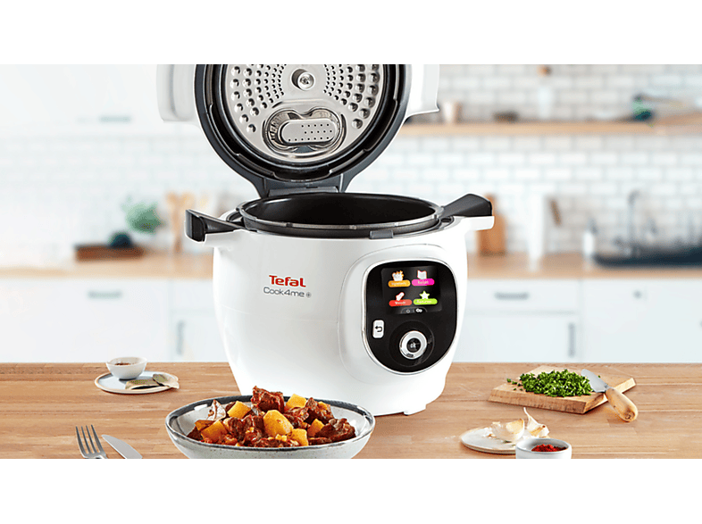 TEFAL Cook4me Akıllı Çoklu Pişirici, Multicooker, Yüksek Basınçlı Pişirici_5