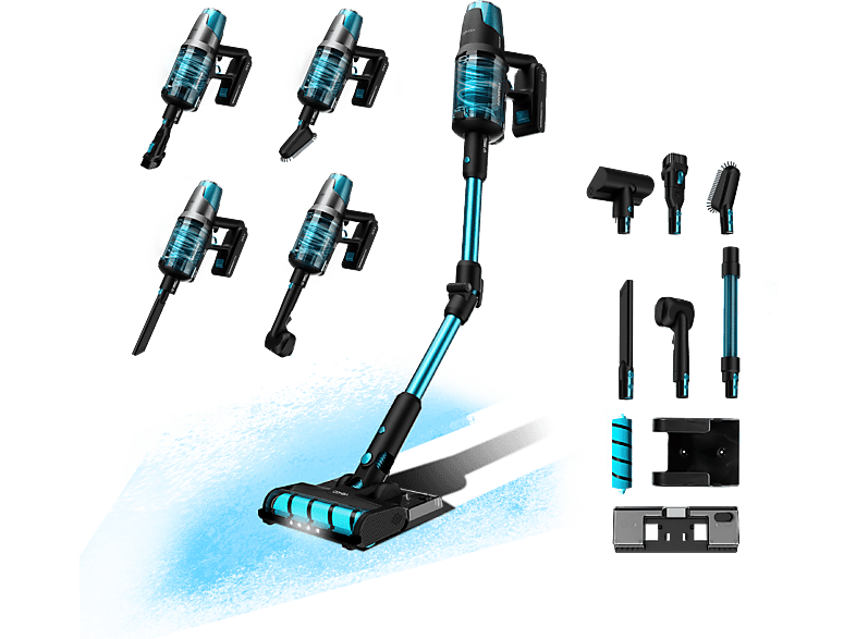 Cecotec Conga Rockstar 8500 Infinity ErgoWet Animal Turbo, 680 W, 250 aW, 30 kPa, 100 min