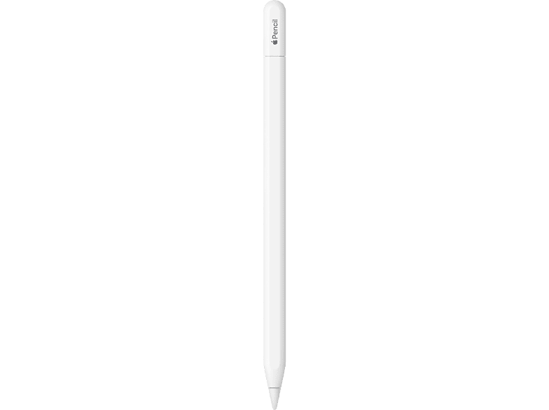 APPLE Pencil - USB-C, Bluetooth®, Se acopla y enlaza magnéticamente, carga por Blanco