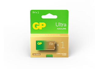 GP Ultra Alkalin Tekli 9V Kare Pil