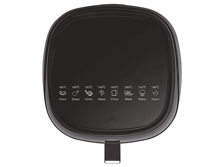 Air Fryer Frytkownica beztłuszczowa ZELMER ZAF5500B Czarny 5l 8 automatycznych programów – zdjęcie 3