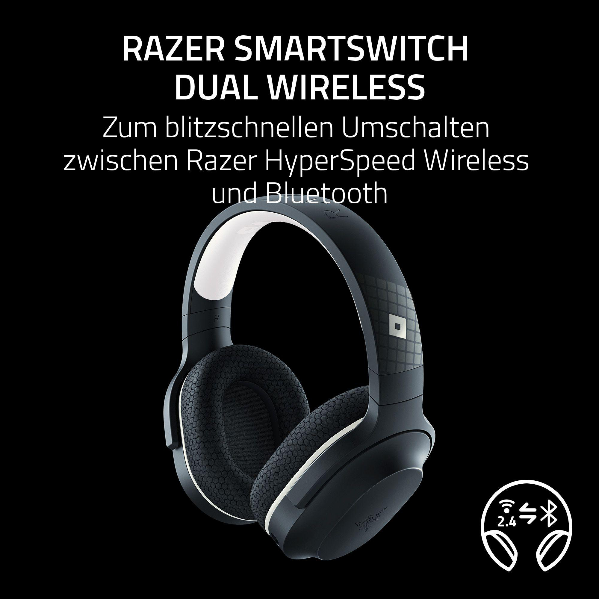 RAZER Barracuda X - Roblox Headset Gaming Edition, Over-ear Bluetooth Schwarz/Roblox-Design