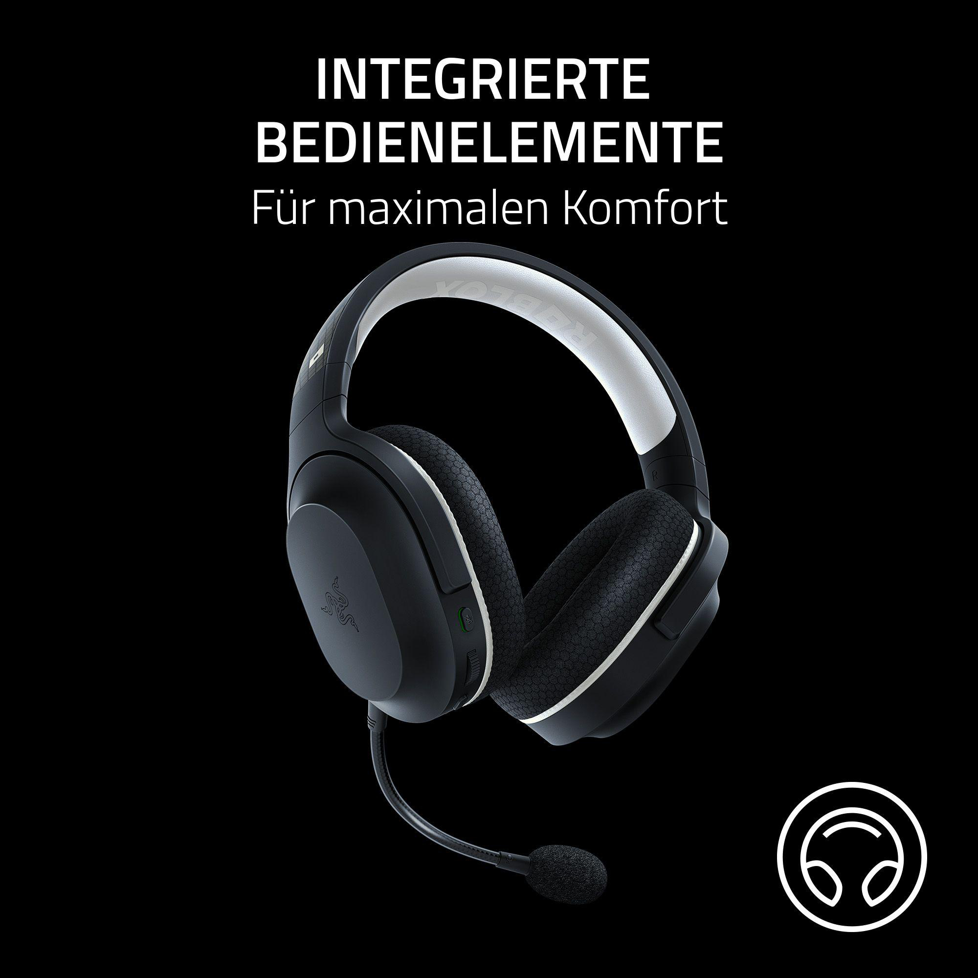 RAZER Barracuda X - Roblox Edition, Headset Gaming Schwarz/Roblox-Design Bluetooth Over-ear
