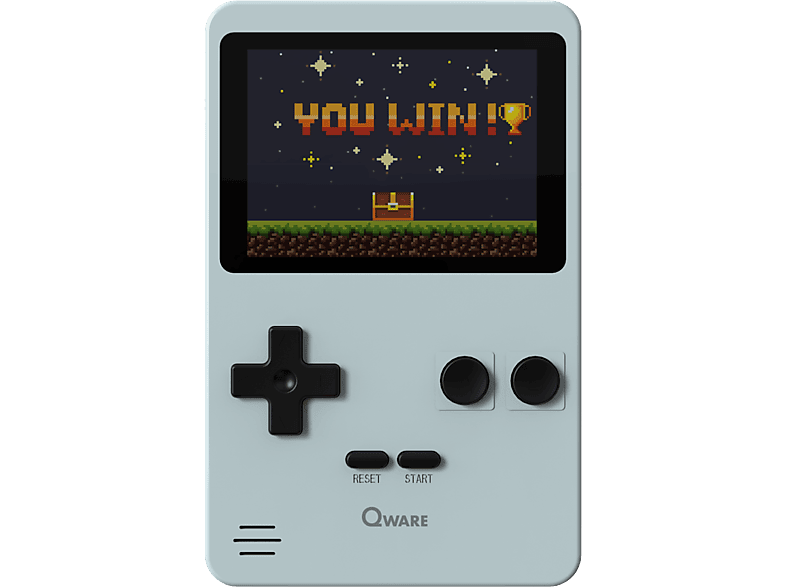 QWARE Retro Gamer Grijs | MediaMarkt