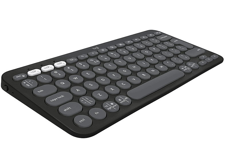 LOGITECH Pebble Keys 2 K380s Multi-Device Bluetooth Klavye Grafit (Türkçe Tuş Dizimi)