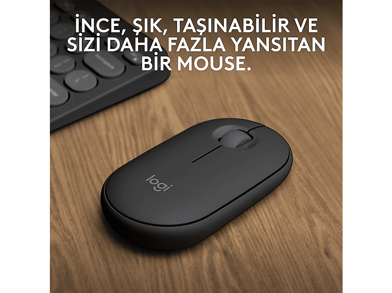 LOGITECH Pebble 2 M350s Bluetooth Mouse Grafit_2