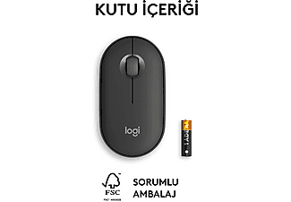 LOGITECH Pebble 2 M350s Bluetooth Mouse Grafit_9