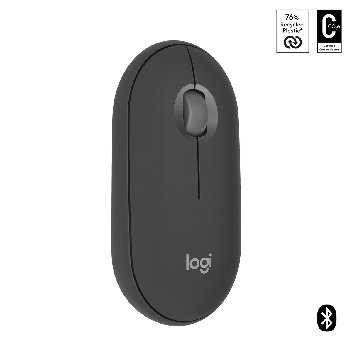 Pebble 2 M350s Bluetooth Mouse Grafit