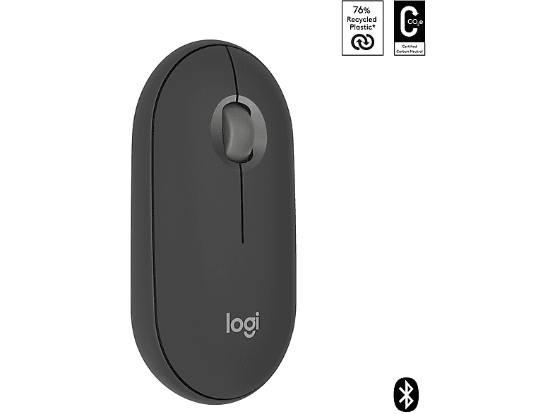 LOGITECH Pebble 2 M350s Bluetooth Mouse Grafit