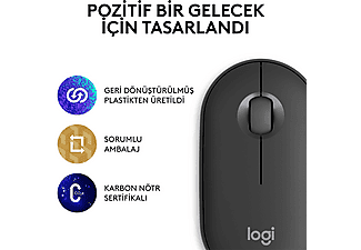 LOGITECH Pebble 2 M350s Bluetooth Mouse Grafit_10