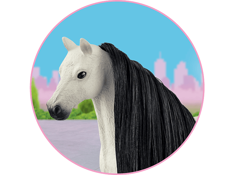 SCHLEICH 42649 Capelli Beauty Horses Neri, da 4 Anni, Horse Club Sofia's Beauties - Accessori, 2 x 13 x 16 cm