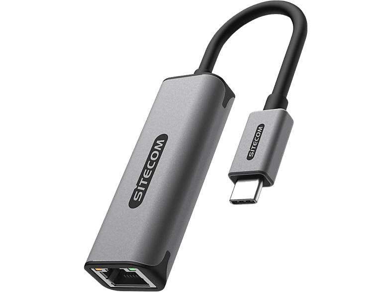 Sitecom Adapter Usb-c Naar Ethernet Zilver / Zwart (ad-1005)