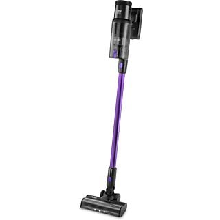 Aspirador escoba - Ufesa AE Sahara, 500 W, 80 min de Autonomía, Tecnología Multiclónica, 4 potencias, Morado y negro