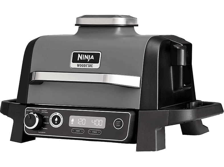 Sandwichera / Grill - MELLERWARE Grill eléctrico Hotty!, 2200 W, Negro