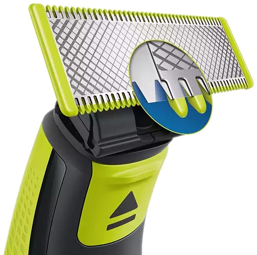 PHILIPS Lame de rasoir OneBlade Vert - 4 pièces (QP240/50)