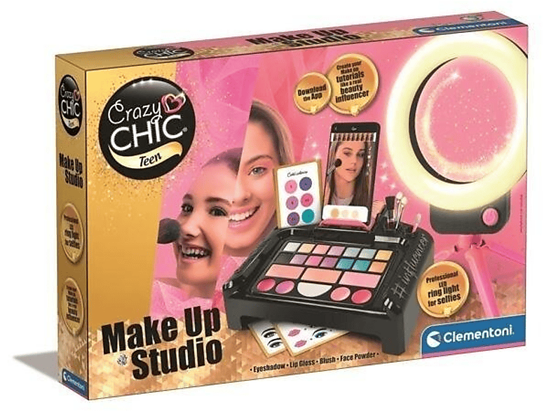 Фото - Розвивальна іграшка Clementoni Zabawka  Crazy Chic Make Up Studio 16653 Wielokolorow 