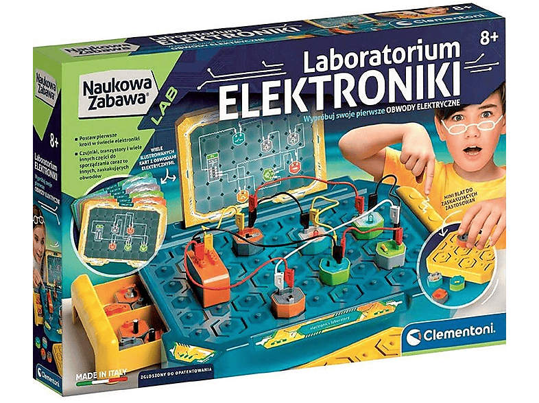 Фото - Інші іграшки Clementoni Zabawka  Naukowa zabawa. Laboratorium elektroniki Wie 