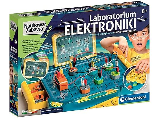Zabawka CLEMENTONI Naukowa zabawa. Laboratorium elektroniki
