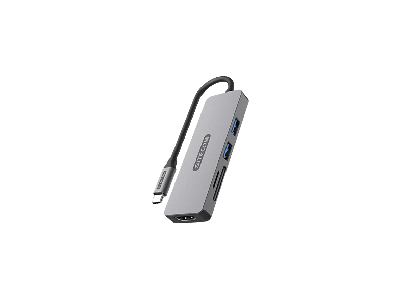 Sitecom Adaptateur Multiport USB-C 5-en-1
