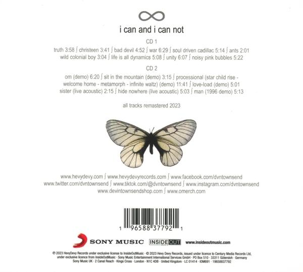 CD-Cover mit Text und einem Schmetterlingsbild.