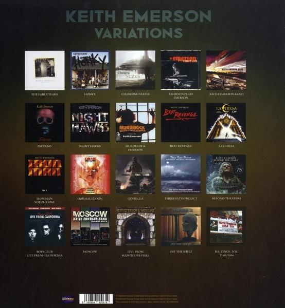 Keith Emerson - Variations(20CD Deluxe Box mit Buch)  - (CD)