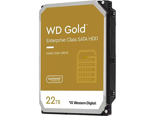WESTERN DIGITAL WD Gold 22TB 3.5" - Festplatte