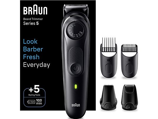 BRAUN BT5430 - Tondeuse à barbe (Noir)